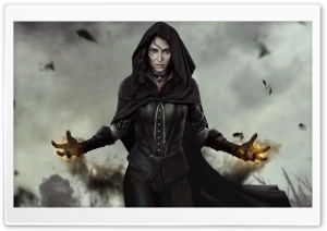 The Witcher 3 Woman Ultra HD Wallpaper for 4K UHD Widescreen desktop, tablet & smartphone
