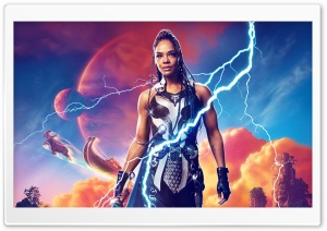 Thor Love and Thunder, Tessa Thompson as King Valkyrie Ultra HD Wallpaper for 4K UHD Widescreen desktop, tablet & smartphone