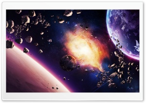 Through Space Ultra HD Wallpaper for 4K UHD Widescreen desktop, tablet & smartphone