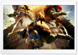 TMNT 2014 Movie Ultra HD Wallpaper for 4K UHD Widescreen desktop, tablet & smartphone