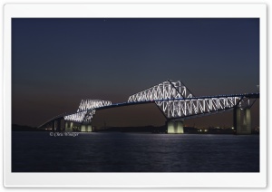 Tokyo Gate Bridge Ultra HD Wallpaper for 4K UHD Widescreen desktop, tablet & smartphone