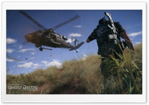 Tom Clancy's Ghost Recon Wildlands helicopter Ultra HD Wallpaper for 4K UHD Widescreen desktop, tablet & smartphone