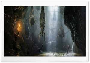 Tomb Raider 2013 - Den Ultra HD Wallpaper for 4K UHD Widescreen desktop, tablet & smartphone