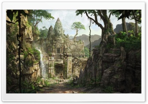 Tomb Raider Underworld Art Ultra HD Wallpaper for 4K UHD Widescreen desktop, tablet & smartphone