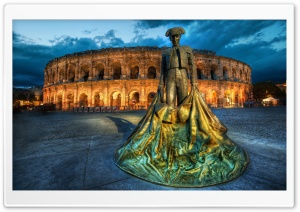 Toreador Statue Ultra HD Wallpaper for 4K UHD Widescreen desktop, tablet & smartphone
