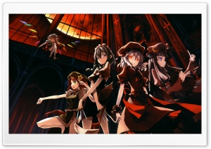 Touhou Anime VII Ultra HD Wallpaper for 4K UHD Widescreen desktop, tablet & smartphone