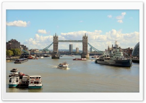 Tower Bridge Ultra HD Wallpaper for 4K UHD Widescreen desktop, tablet & smartphone