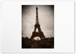 Tower Eiffel Vintage Photography Ultra HD Wallpaper for 4K UHD Widescreen desktop, tablet & smartphone