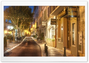 Town At Night Ultra HD Wallpaper for 4K UHD Widescreen desktop, tablet & smartphone