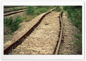 Train Track Ultra HD Wallpaper for 4K UHD Widescreen desktop, tablet & smartphone