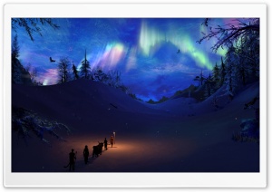 Travel by Night Ultra HD Wallpaper for 4K UHD Widescreen desktop, tablet & smartphone