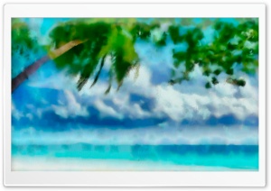 Tropical Beach Resorts Wallpaper DAP WetOnWet Ultra HD Wallpaper for 4K UHD Widescreen desktop, tablet & smartphone