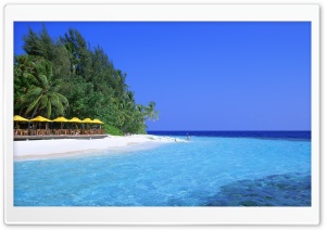 Tropical Resort Island Ultra HD Wallpaper for 4K UHD Widescreen desktop, tablet & smartphone