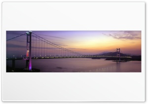 Tsing Ma Bridge, Hong Kong Ultra HD Wallpaper for 4K UHD Widescreen desktop, tablet & smartphone