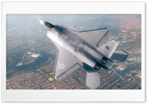 Turkish Air Force TF-X Ultra HD Wallpaper for 4K UHD Widescreen desktop, tablet & smartphone