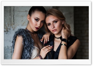 Two Beautiful Models Girls Ultra HD Wallpaper for 4K UHD Widescreen desktop, tablet & smartphone