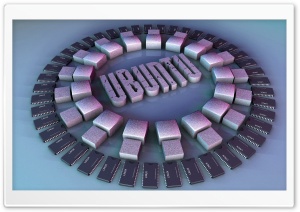Ubuntu 3D Ultra HD Wallpaper for 4K UHD Widescreen desktop, tablet & smartphone
