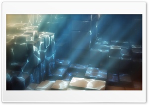 Underwater 3D scene Ultra HD Wallpaper for 4K UHD Widescreen desktop, tablet & smartphone