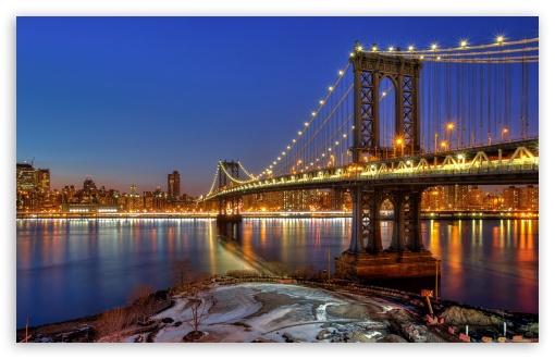USA Bridge UltraHD Wallpaper for Wide 16:10 Widescreen WHXGA WQXGA WUXGA WXGA ;