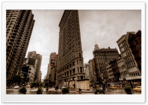Usa Skyscrapers New York City Street Ultra HD Wallpaper for 4K UHD Widescreen desktop, tablet & smartphone