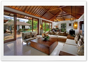 Vacation House Interior Ultra HD Wallpaper for 4K UHD Widescreen desktop, tablet & smartphone