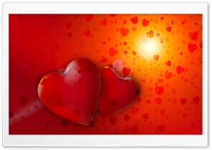 Valentine Hearts Ultra HD Wallpaper for 4K UHD Widescreen desktop, tablet & smartphone