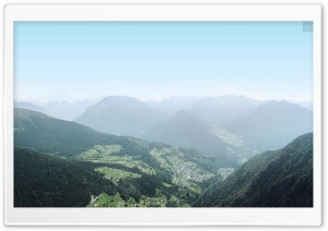 Valgoglio Panorama  Italy Ultra HD Wallpaper for 4K UHD Widescreen desktop, tablet & smartphone