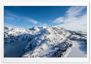 Valley Fog, Snowy Mountains Ultra HD Wallpaper for 4K UHD Widescreen desktop, tablet & smartphone