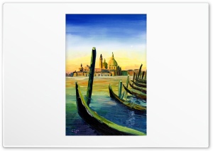 Venice Painting Ultra HD Wallpaper for 4K UHD Widescreen desktop, tablet & smartphone