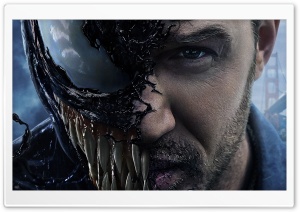 Venom Superhero Movie Tom Hardy Ultra HD Wallpaper for 4K UHD Widescreen desktop, tablet & smartphone