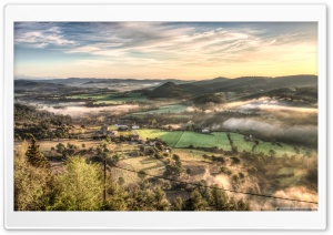Views From Balsareny Castle Catalonia Ultra HD Wallpaper for 4K UHD Widescreen desktop, tablet & smartphone