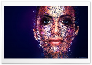 Virtual Woman Ultra HD Wallpaper for 4K UHD Widescreen desktop, tablet & smartphone