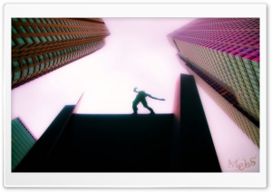 Walking On The Edge Ultra HD Wallpaper for 4K UHD Widescreen desktop, tablet & smartphone
