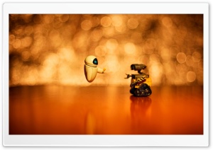 Wall-E And Eve Ultra HD Wallpaper for 4K UHD Widescreen desktop, tablet & smartphone