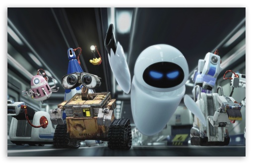 Wall E And Eve Ultra HD Desktop Background Wallpaper for 4K UHD TV : Tablet  : Smartphone