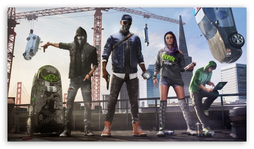 Watch Dogs 2 Marcus Sitara Wrench UltraHD Wallpaper for 8K UHD TV 16:9 Ultra High Definition 2160p 1440p 1080p 900p 720p ; Mobile 16:9 - 2160p 1440p 1080p 900p 720p ;