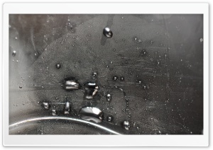 Water Drops BW Ultra HD Wallpaper for 4K UHD Widescreen desktop, tablet & smartphone