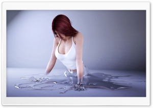 Water Girl Ultra HD Wallpaper for 4K UHD Widescreen desktop, tablet & smartphone