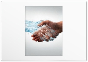 Water Hand Nokia Ultra HD Wallpaper for 4K UHD Widescreen desktop, tablet & smartphone