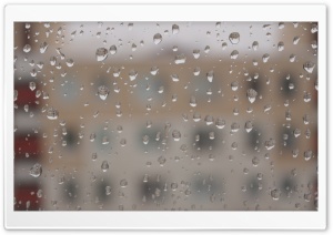Waterdrops on Window Ultra HD Wallpaper for 4K UHD Widescreen desktop, tablet & smartphone