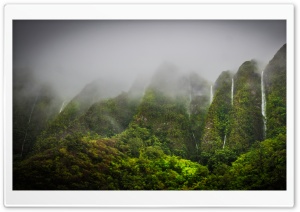 Waterfalls In The Jungle Ultra HD Wallpaper for 4K UHD Widescreen desktop, tablet & smartphone