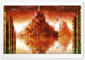 Waterworld City Ultra HD Wallpaper for 4K UHD Widescreen desktop, tablet & smartphone