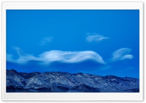 Wavy Clouds above The Mountains Ultra HD Wallpaper for 4K UHD Widescreen desktop, tablet & smartphone