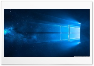Windows 10 Stars and Galaxies Ultra HD Wallpaper for 4K UHD Widescreen desktop, tablet & smartphone