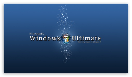 Windows 7 Ultimate UltraHD Wallpaper for 8K UHD TV 16:9 Ultra High Definition 2160p 1440p 1080p 900p 720p ; Mobile 16:9 - 2160p 1440p 1080p 900p 720p ;