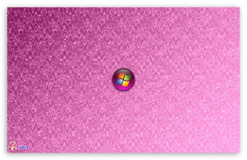 Windows 8 (Pink Background) UltraHD Wallpaper for Wide 16:10 Widescreen WHXGA WQXGA WUXGA WXGA ;