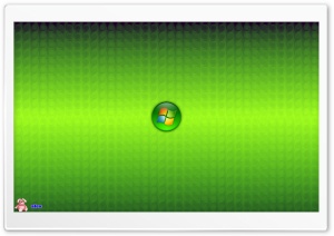 Windows 8 Wallpaper - Green Circles Pattern Background Ultra HD Wallpaper for 4K UHD Widescreen desktop, tablet & smartphone