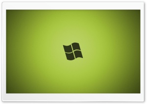 Windows Logo Green Background Ultra HD Wallpaper for 4K UHD Widescreen desktop, tablet & smartphone