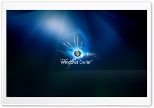 Windows Seven Glow Ultra HD Wallpaper for 4K UHD Widescreen desktop, tablet & smartphone