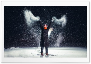 Winter Happiness Ultra HD Wallpaper for 4K UHD Widescreen desktop, tablet & smartphone